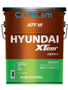 HYUNDAI XTeer ATF 3 20L Սինթետիկ